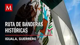 AMLO encabeza el inicio de la Ruta de banderas históricas