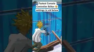 This Is How To Edit Faster On Console Controller #fortnite #fortniteshorts #fortniteclips #gameplay