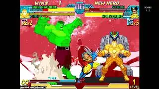 DC Vs Divine - First to 10 (DC gives up, Jan 2014, GGPO, Marvel Vs Capcom)