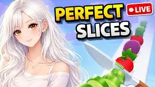PERFECT SLICE GAME LIVE #live #perfectslices #goviral #SHORTS #satisfying