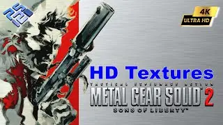 Metal Gear Solid 2  - Sons of Liberty  8K 60FPS~PCSX2 HD Textures PC