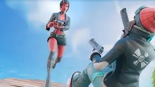 Evade Terp vs Tiehead | Fortnite 1v1