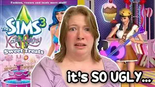 Building a House in the Sims 3 Using ONLY Katy Perry Sweet Treats