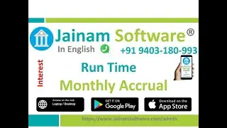 How Accrued Interest Works in NBFC Loan Software | Jainam Software Demo with Runtime Interest Setup