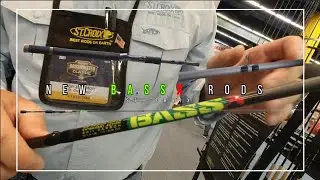 Sneak Peek! New St  Croix Bass X Rods! High Quality Bass Rods! Bassmaster Classic 2021