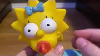 Reviewing The Simpsons Bart and Maggie plushes from jakks pacific