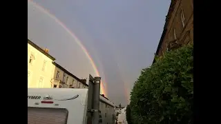 TRIPLE RAINBOW , UK,  28/09/2021, AMAZING!!