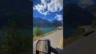 Is THIS America&rsquo;s most scenic road?! 😍🛣️ 📍The Going To The Sun Road in Glacier National Park,