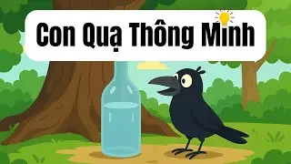 Con Quạ Thông Minh | Ngày Xửa Ngày Xưa | Truyện Kể Cho Bé