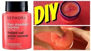 DIY || Nail Polish Remover Jar!!!
