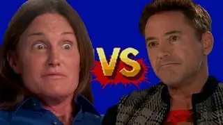 Exclusive Bruce Jenner vs Robert Downey Jr Interview Mashup Extended Vine