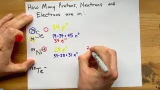 Atomic Notation: How Many Protons, Neutrons and Electrons are in...