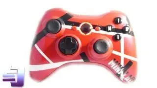 Custom painted xbox360 controller-Miniladd -Van Halen inspired|Elite-customz.com
