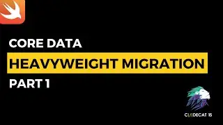 Heavyweight migration in core data swift tutorial  Part 1 | Hindi tutorial [English subtitle]