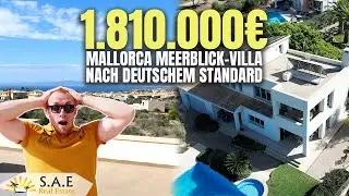 MALLORCA MEERBLICK VILLA NACH DEUTSCHEM STANDARD?!
