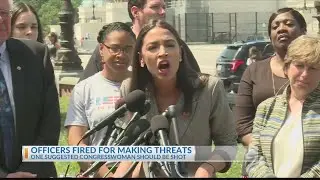 Two Louisiana police officers fired for posts about AOC