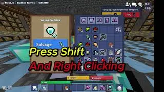 INSANE Diamond Block Duplication Glitch in Bloxd.io (Salvaging Table Hack!)
