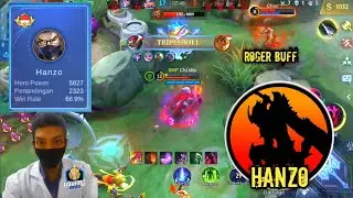 Tutorial Hanzo & cara Melawan Hyper ROGER BUFF di PATCH Terbaru - Mobile Legend