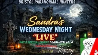 Sandra's Wednesday Night Live with special guest Spaghetti alla Paranormale