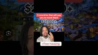 5 Countries Ready to PAY YOU to Relocate! 💰🌍 #CashForMoving #FreeMoney #TravelDreams