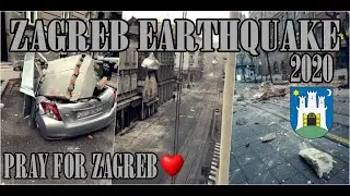 ZAGREB EARTHQUAKE 2020. /  PRAY FOR ZAGREB / ZAGREB POTRES