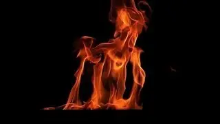 real Fire FX Effect 1 - with Alpha channel - free use