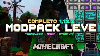 ✔MODPACK LEVE PARA PC FRACO 1.12.2 +30 MODS - M&Aacute;GIA - T&Eacute;CNOLOGIA - AVENTURA - Review Completo