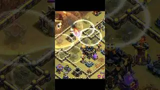 King spikeball and Grand Warden Fireball 😱🔥#clashofclans #coc #cocshorts #shorts #gaming