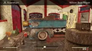 Fallout 76 C.A.M.P. Showcase Wilson Brothers Repair Daytime