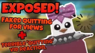 Rockabillykitty EXPOSED-  FAKED quitting for views. / Animal Jam Reaction (2/2)