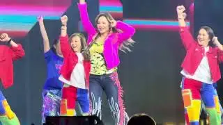 Eula Valdez doing the &ldquo; Bagets&rdquo; dances at the Legends Dance Concert Araneta 