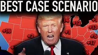 TRUMP'S BEST CASE SCENARIO AGAINST HARRIS IN 2024 | 2024 PRESIDENTIAL ELECTION ANALYSIS