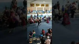 Git Leeksa Aks entrance at the 30th anniversary of the 4th Generation Dancers Potlach