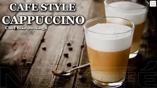 Cafe Style Cappuccino Coffee | Cappuccino Coffee Recipe At Home | Diy Cappuccino Recipe | Cook Show