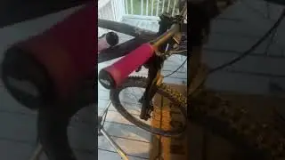 New purple grips on my mtb!