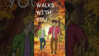 Fall Leaves | Gay Couple | Walk In The Park | Big Tiny Life Gay Comic #lgbtqlove #gay #lgbtq