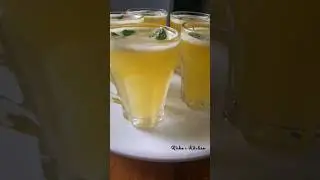 pine apple with mint juice #refreshingjuice #juice #pineapple
