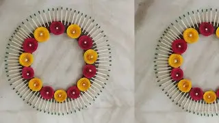 How to make wall hanging with use matchbox sticks || diy matchbox sticks crafts || Bs  Crafts