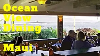 Betty's Beach Cafe Lahaina Maui. Ocean View Dining. Best Breakfast