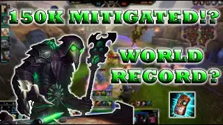 SETTING WORLD RECORD DAMAGE MITIGATION! IMPOSSIBLE TO COUNTER! - Smite Conquest