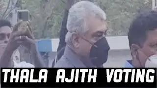 Thala Ajith election voting 2021 | Tamilnadu elections