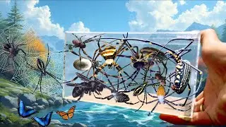 Spider Hunting Adventures Catch Giant Golden Spiders and Tons of Crabs Along the Great River