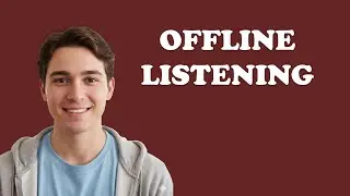 How do I download content for offline use in Pandora on iPhone?
