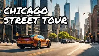 Driving to State Street Chicago | Downtown City Drive & Street Views