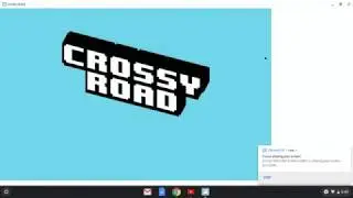 How to install crossy  road on chromebook.