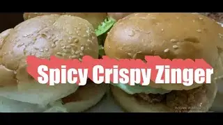 Lockdown special: Spicy zinger burger easy recipe