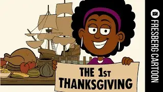 The First Thanksgiving Explained for Kids | Fun American History
