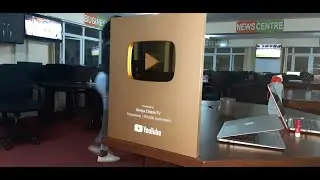 Citizen TV awarded the Gold play button for reaching a million subscribers