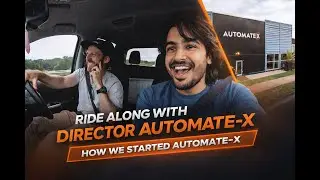 How Automate-X Started | Ride Along with Automate-X Director | Meeting a Client | Future of Mankind
