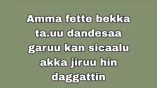 sifaan shawaa 123 is liveAmma fette bekka ta.uu dandesaa garuu kan sicaalu akka jiruu hin daggattin.